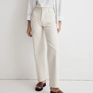 Madewell NWT The Perfect Vintage Wide-Leg Jeans in Vintage Canvas Size 29